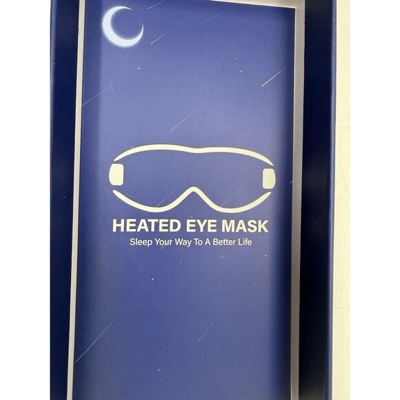 Heated Eye Mask Dry Heat Compress w Flaxseed Warm Temperature Timer Control - Picture 12 of 12
